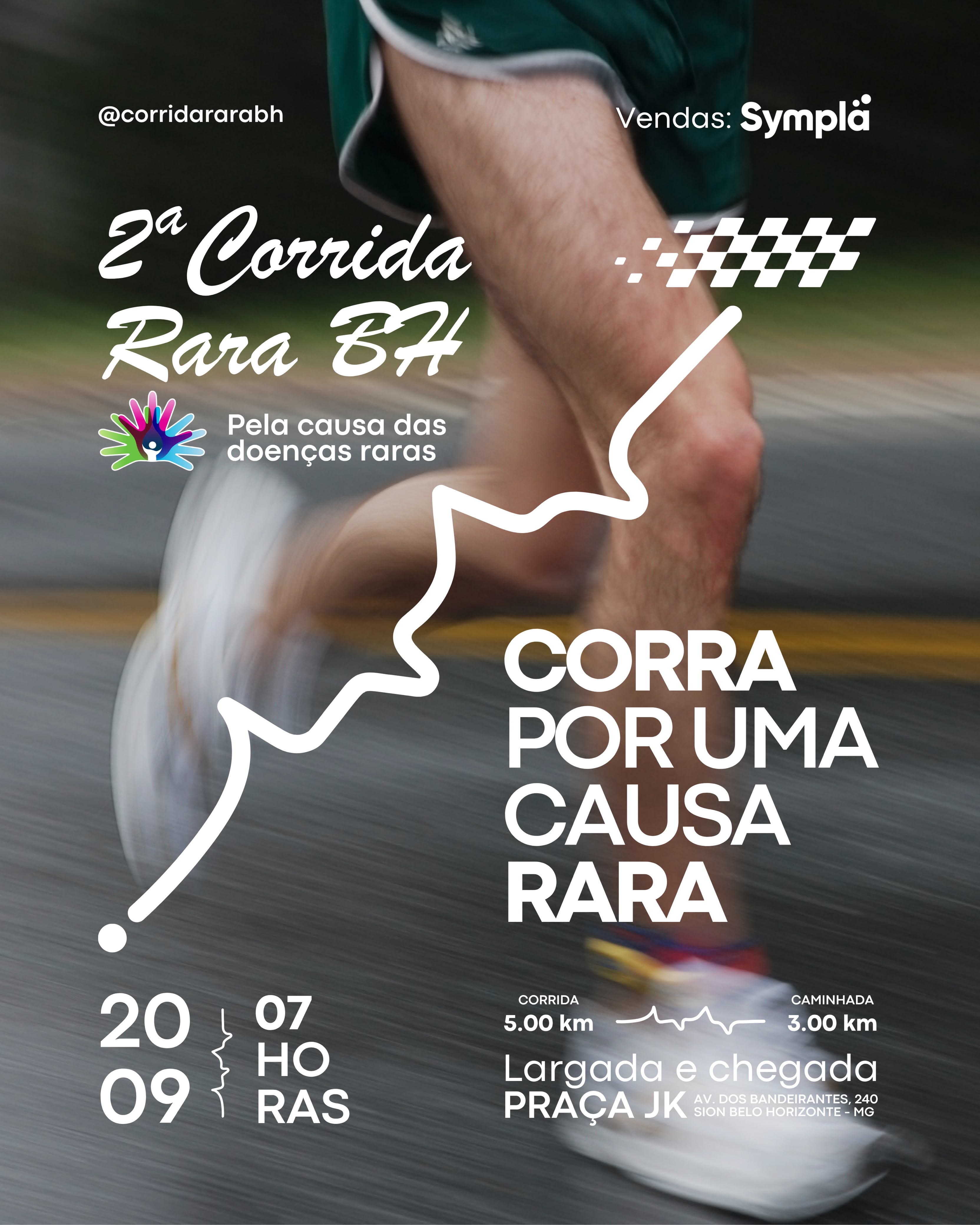Corrida Rara BH 2026 – 2ª Edição